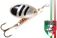  Mosca NOME Silver, Black Stripes 2 (3.5gr.) NO-S-2-B