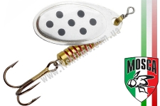  Mosca SPANTO Silver, Black Spot 5 (9gr.) SP-S-5-B