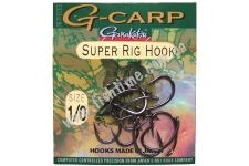  Gamakatsu G-CARP Super Rig Hook 1/0 10.