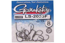  Gamakatsu LS-2033F 008 Ring Eye Serie 15.