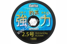  Sufix Supremacy 100 2.5/0.25/10.0LB/Clear 