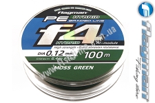  Flagman PE Hybrid F4 100m MossGreen 0,12mm. 6,4 14lb