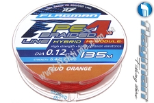  Flagman PE Hybrid F4 135m FluoOrange 0,12mm. 6,4/14lb