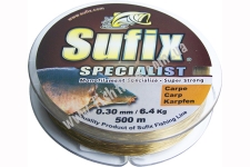  Sufix SPECIALIST CARP 500M 0.30mm/6.4KG/BROWN,  SUFIX