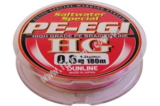  Sunline PE EGI HG 180 #0.6/0.128 4.2/12LB