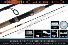  Salmo Sniper JIG 15  5-20g  2.40m