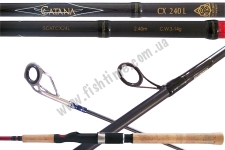  SHIMANO, CATANA SPINNING CX 24 L 2PCS, SCATCX24L